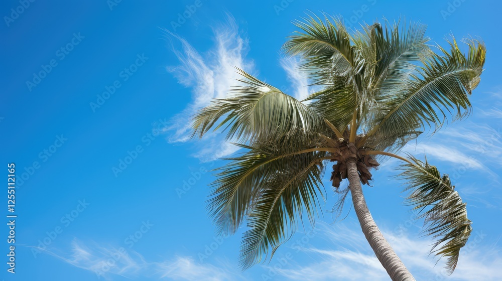 sky palm trees blowing sky palm trees blowing