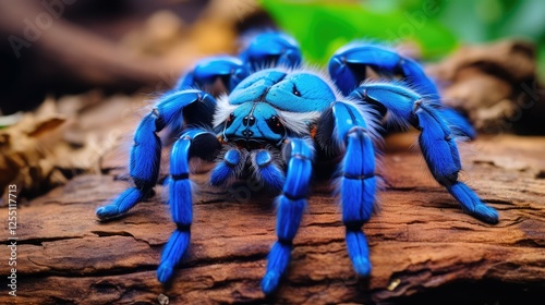 habitat cobalt blue tarantula photo