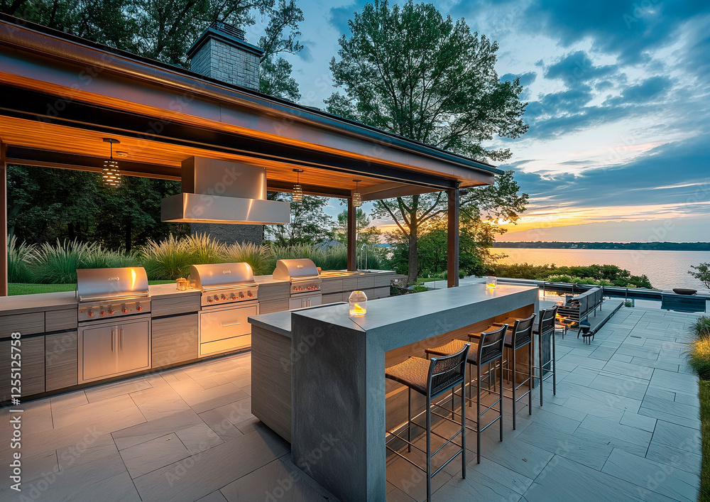 modern, design outdoor kitchen modern, design outdoor kitchen