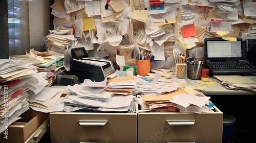 overflow office junk