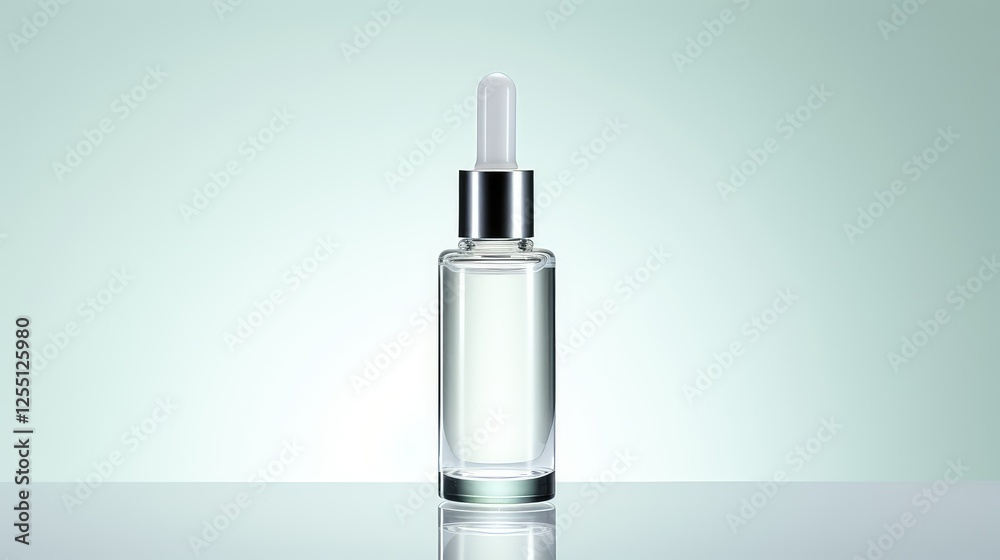 Naklejka premium simplicity open dropper bottle