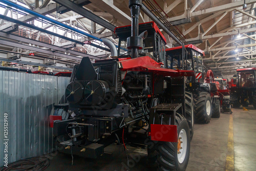 Wallpaper Mural Special equipment for soil cultivation and harvesting. Torontodigital.ca