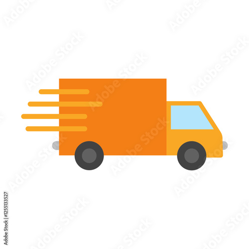 Delivery flat icon