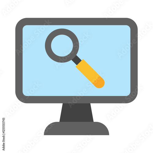 Search flat icon