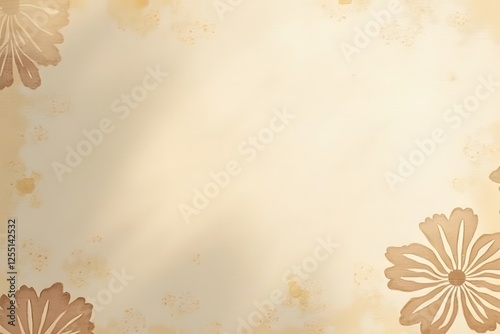 Japanese washi paper with subtle floral patterns embedded, slightly translucent