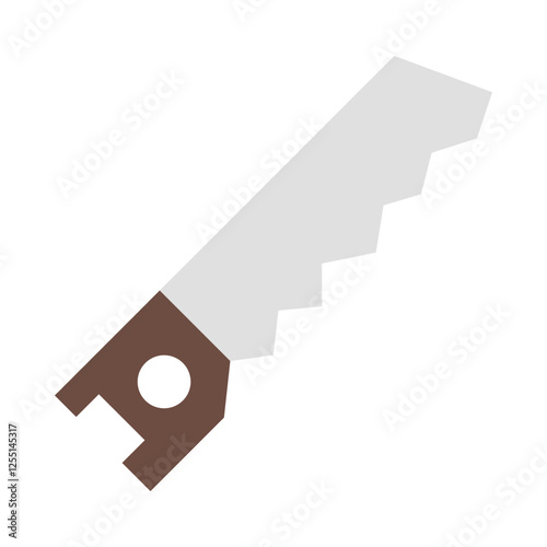 Saw flat icon
