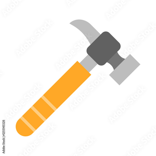 Hammer flat icon