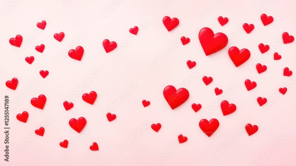 a close up of a heart made of red hearts on a pink background, a close up of a heart made of red hearts on a pink background,