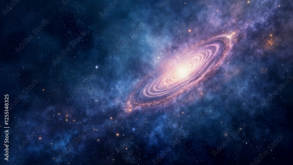Fototapeta premium Abstract Art Pattern - Ethereal Space Background