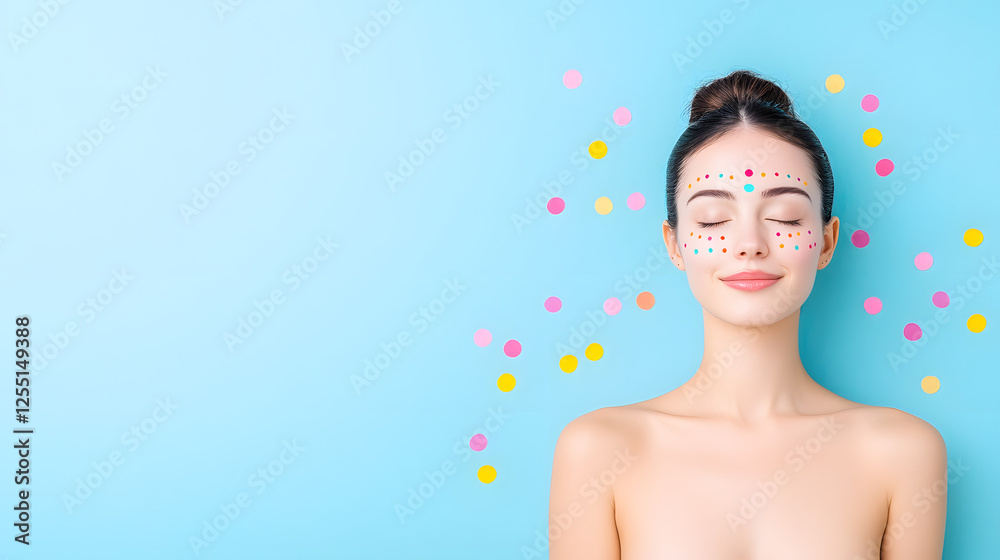 Glowing skin sensor patches mapping emotions in soft pastel tones.
Glowing skin sensor patches mapping emotions in soft pastel tones.