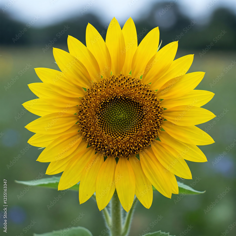 Obraz premium sunflower on the field