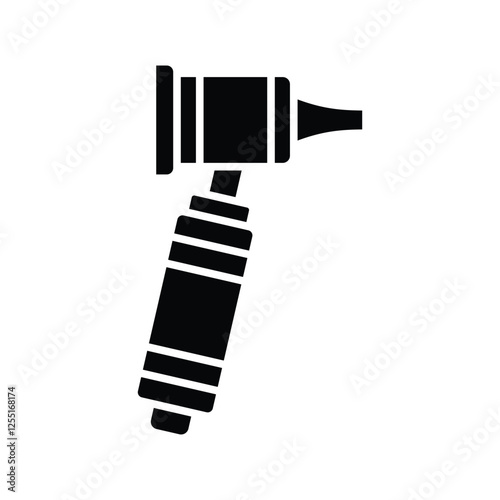 otoscope icon vector design template simple and clean