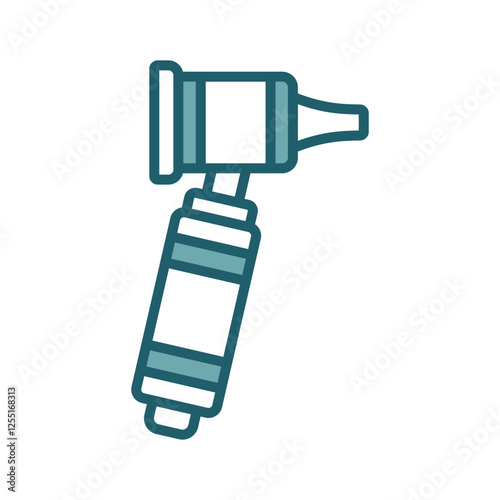otoscope icon vector design template simple and clean