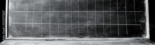 Blank Chalkboard Classroom Education