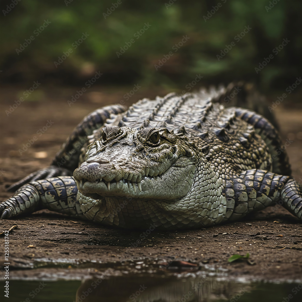 american alligator in the everglades open mouth in the ground american alligator in the everglades open mouth in the ground