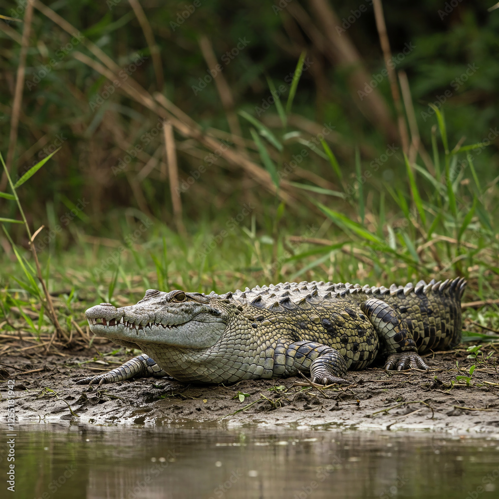 american alligator in the everglades open mouth in the ground american alligator in the everglades open mouth in the ground