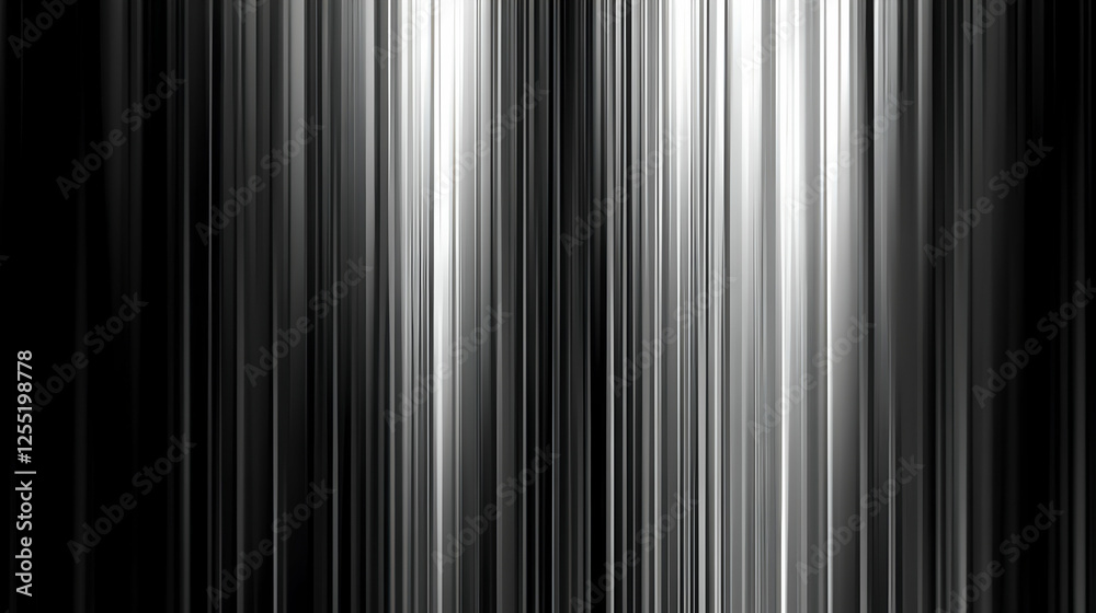 Obraz premium Abstract grayscale light streaks background