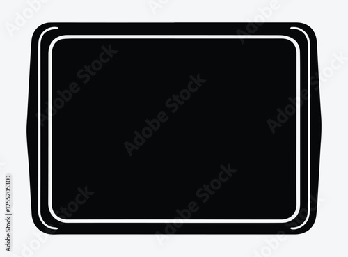 Baking Sheet Silhouette Vector Unique Designs
