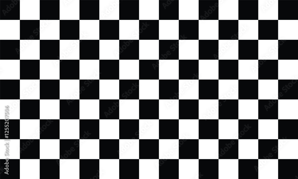 black and white chess board background