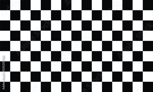 black and white chess board background