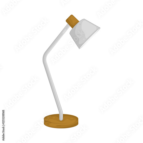 Illustration of desk lamp 