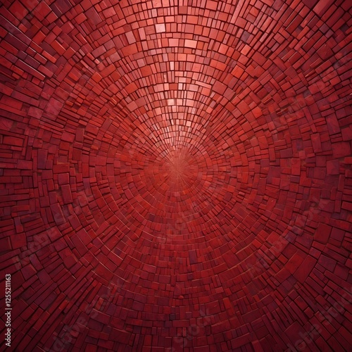 Design Hintergrund Grafik im Mosaik-Stil - Rot