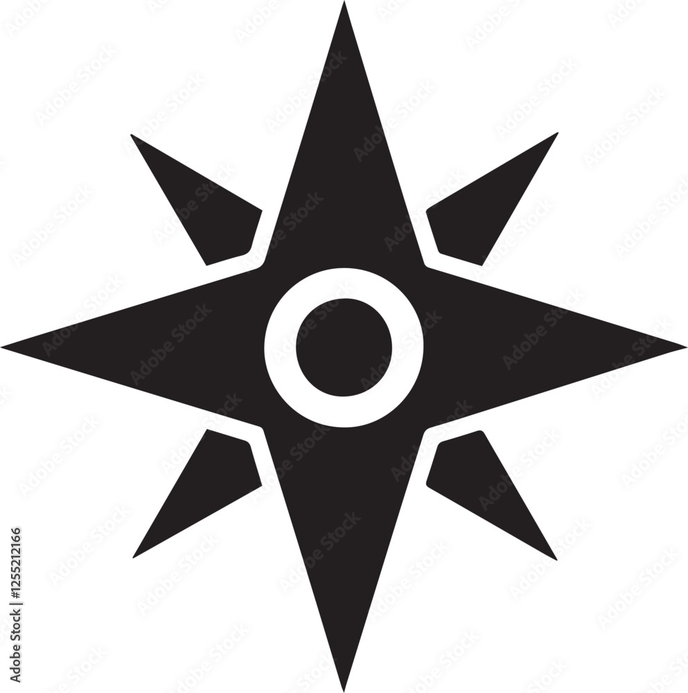 a symmetrical pattern with six points arranged in a starburst a symmetrical pattern with six points arranged in a starburst