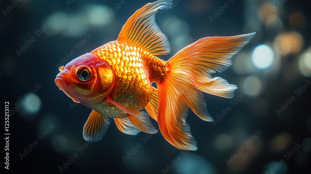 goldfish isolated on transparent background goldfish isolated on transparent background