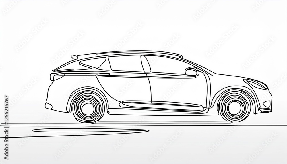 Fototapeta premium car vector illustration