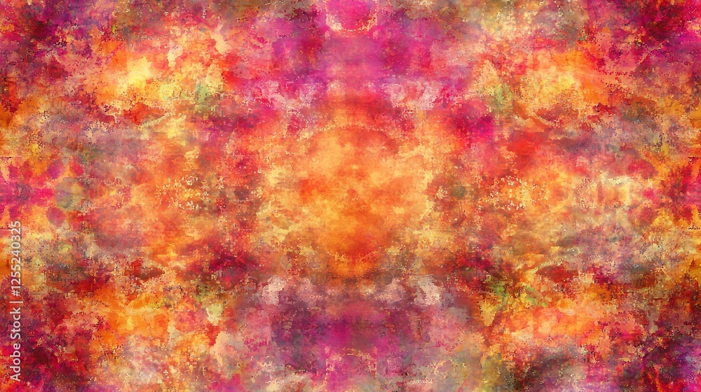Abstract autumn floral art background Abstract autumn floral art background