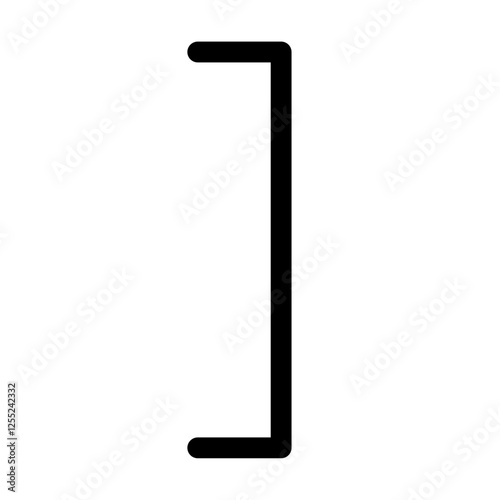 Bracket-end