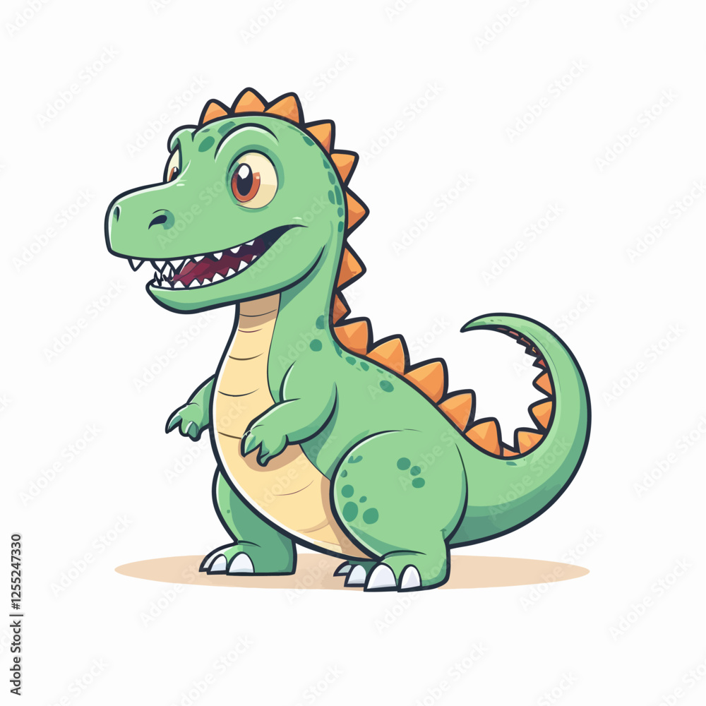Cute cartoon dinosaur, Cute dinosaur character. cartoon drawing, label, vector illustration.
Cute cartoon dinosaur, Cute dinosaur character. cartoon drawing, label, vector illustration.