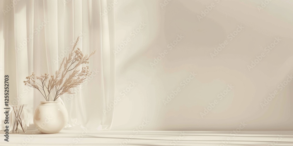 A minimalist design with a soft ivory background, Simple lines and smooth gradients, Modern minimalist style A minimalist design with a soft ivory background, Simple lines and smooth gradients, Modern minimalist style