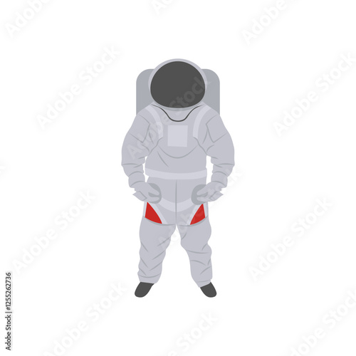 Space Suit, Space Vector Illustration, Isolated