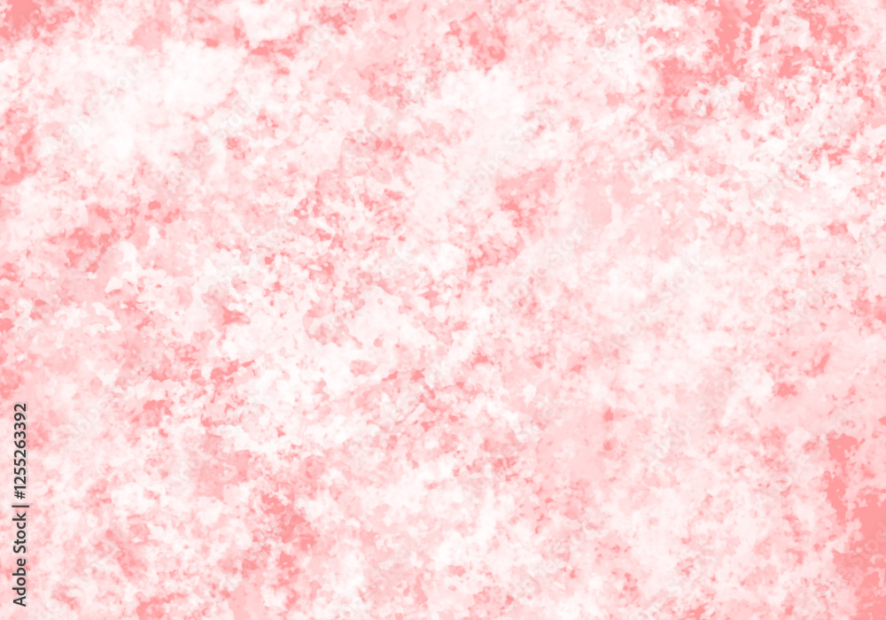 水彩背景桜吹雪 水彩背景桜吹雪