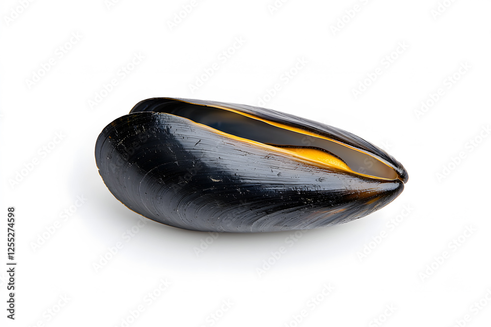 Mussel isolated on white background Mussel isolated on white background
