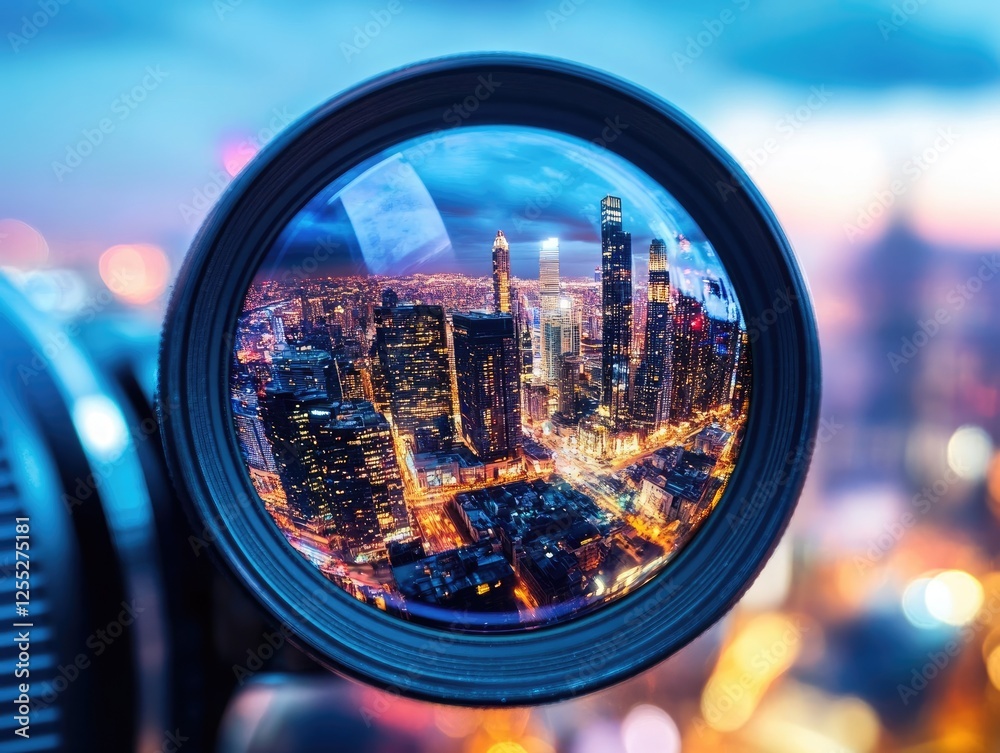 Cityscape Reflection: Capturing the Urban Landscape through a Camera Lens Cityscape Reflection: Capturing the Urban Landscape through a Camera Lens