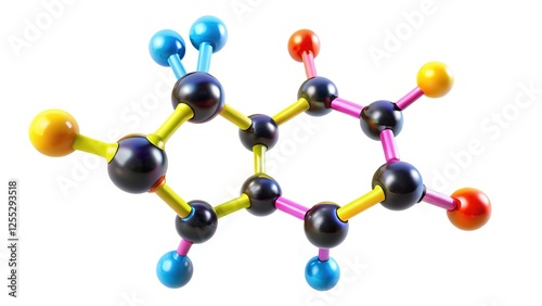 Propene Molecule: An Illustrative Exploration of the Simplest Alkene photo