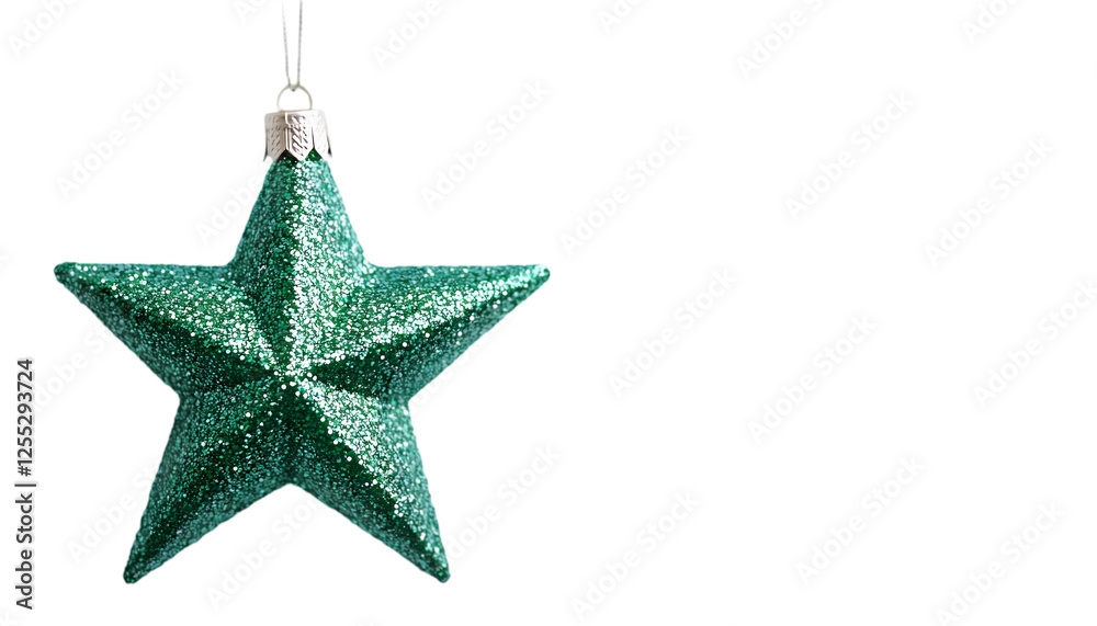 Elegant Teal Glitter Star Christmas Ornament Festive Decoration tree xmas gift green shiny jewel Elegant Teal Glitter Star Christmas Ornament Festive Decoration tree xmas gift green shiny jewel