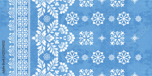 Ethnic  Motifs Ikat floral paisley embroidery floral. ikat Saree Sarong oriental pattern traditional.Ikat embroidery style abstract embroidery design for texture,fabric,clothing,wrapping,decoration