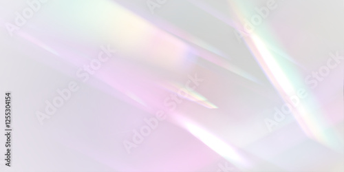 Ethereal rays dance across the sky, refracting in soft hues of pastel light. A celestial dream unfolds, blending prism reflections and cosmic serenity into an endless expanse of glowing tranquility an