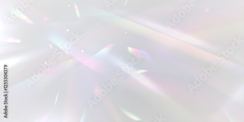 PNG Shimmering crystal dust with rainbow light. Magical sparkling particles on a transparent background. PNG A glowing magic background with glitter and soft bokeh. Glitter and neon glow.