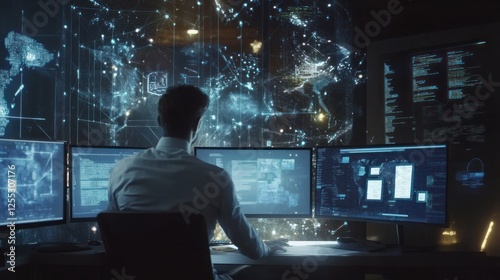 Analyzing Complex Data on Multiple Screens in a High-Tech Environment