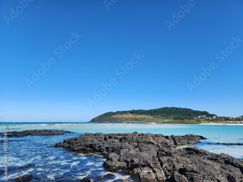 Jeju Island of the sea