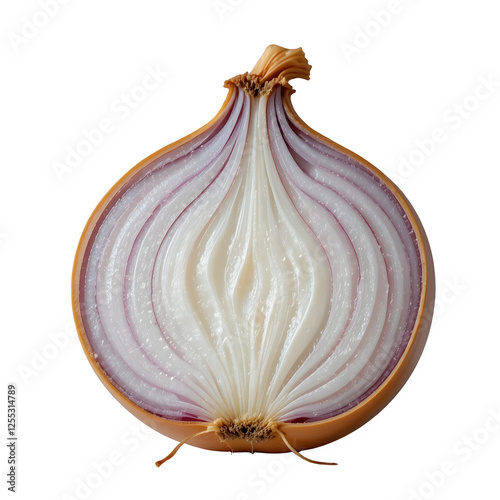 onion isolated on white background