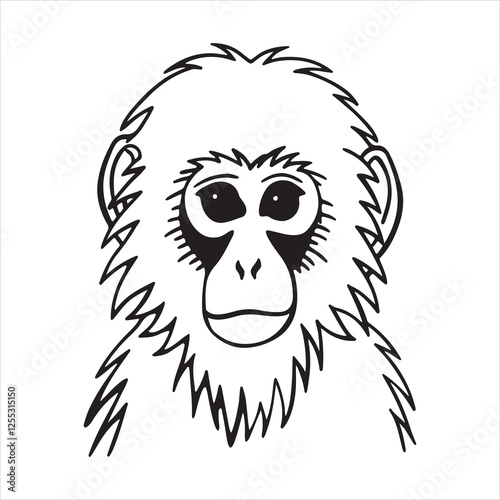 Wildlife of Japan – Snow Monkey in Natural Environment