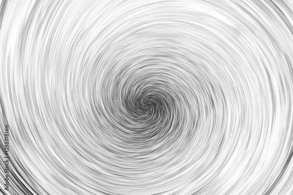Swirling Abstract Pattern in Shades of Black and White Vortex Design Swirling Abstract Pattern in Shades of Black and White Vortex Design