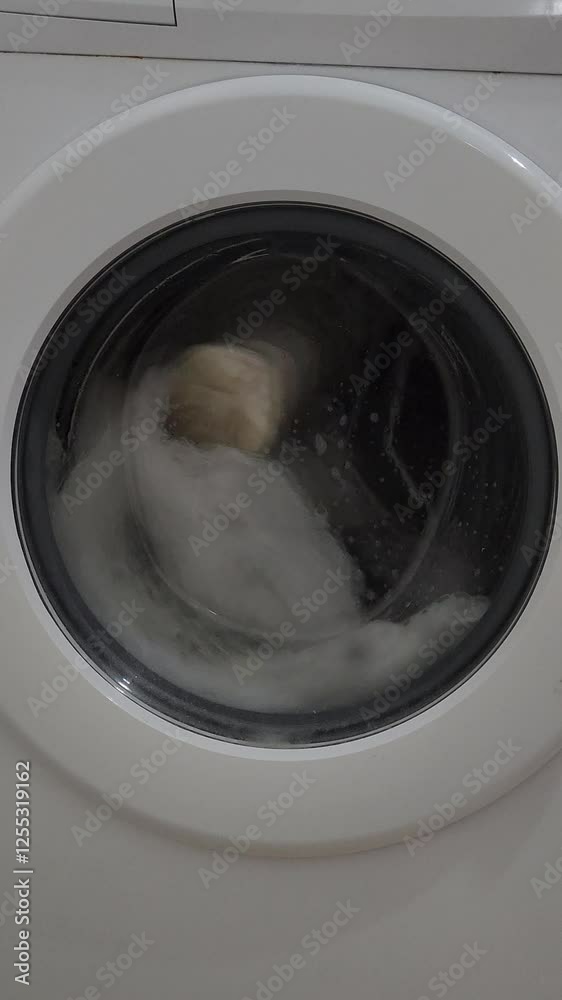 washing machine in the washing machine