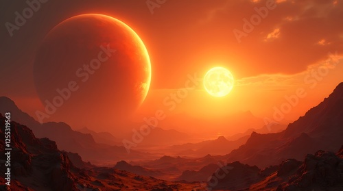 A planet with two suns