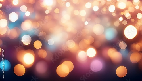 Abstract bokeh lights background